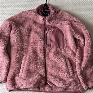 Patagonia Soft Pink Fleece Jacket